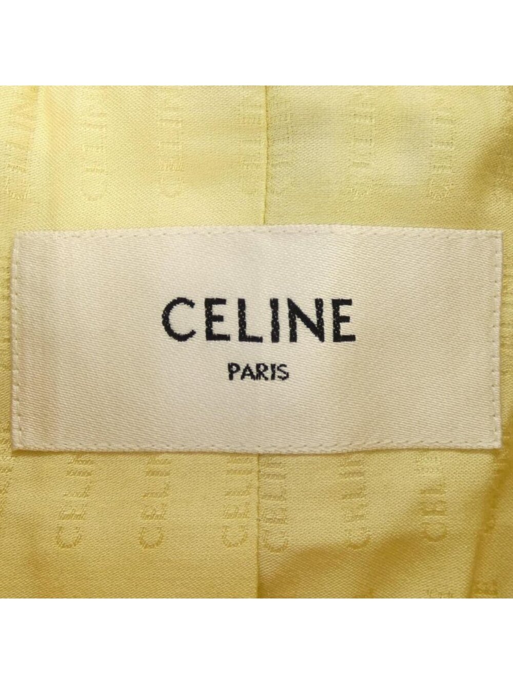 Celine Boucle Natte Collarless Jacket - Picture 4 of 6